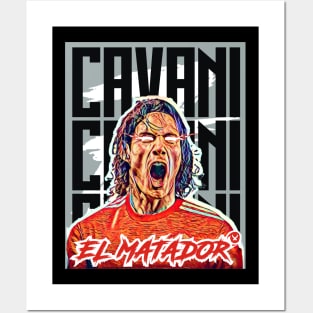 EDINSON CAVANI, EL MATADOR Posters and Art